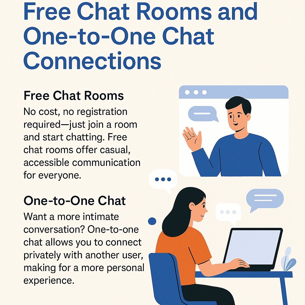 The Rise of Free Chat Rooms and One-to-One Chat